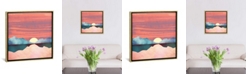 iCanvas Pink Oasis by Spacefrog Designs Gallery-Wrapped Canvas Print - 37" x 37" x 0.75"
